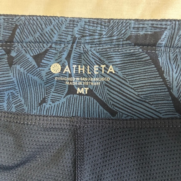 Athleta Blue Pull On Skort - Picture 4 of 6